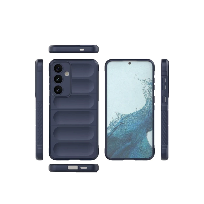 Newface Samsung Galaxy S24 Kılıf Optimum Silikon - Lacivert