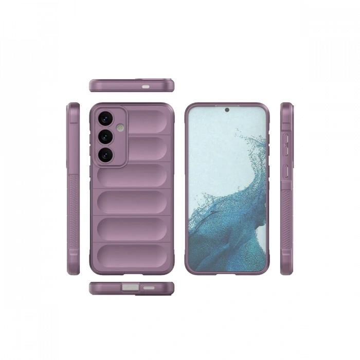 Newface Samsung Galaxy S24 Kılıf Optimum Silikon - Mor