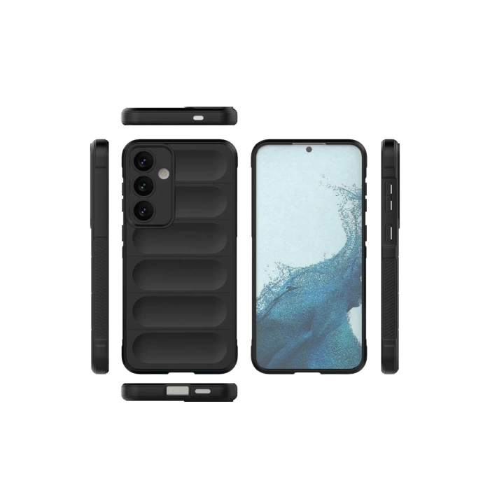 Newface Samsung Galaxy S24 Kılıf Optimum Silikon - Siyah