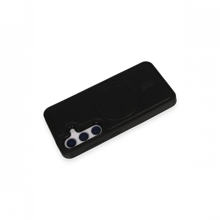 Newface Samsung Galaxy S24 Kılıf Ozzi Magsafe Deri Kapak