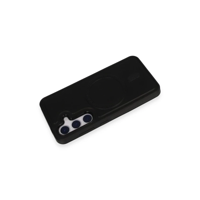Newface Samsung Galaxy S24 Kılıf Ozzi Magsafe Deri Kapak