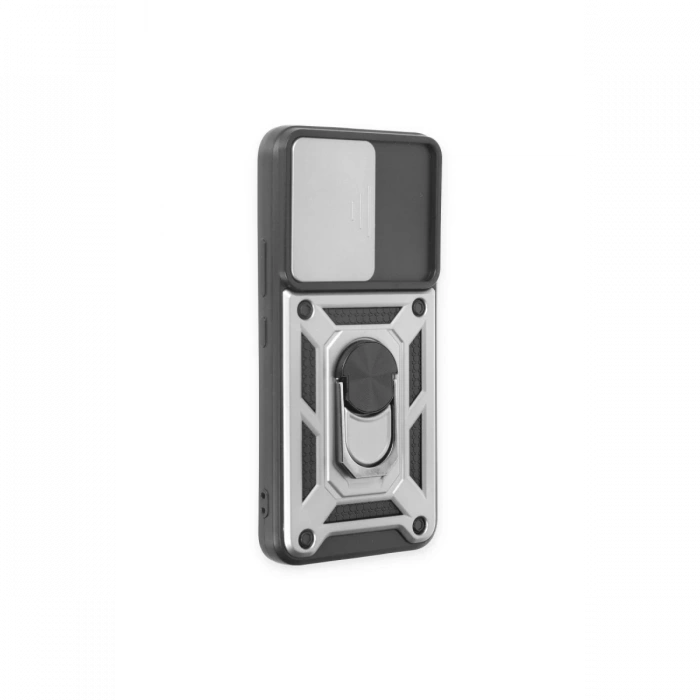 Newface Samsung Galaxy S24 Kılıf Pars Lens Yüzüklü Silikon