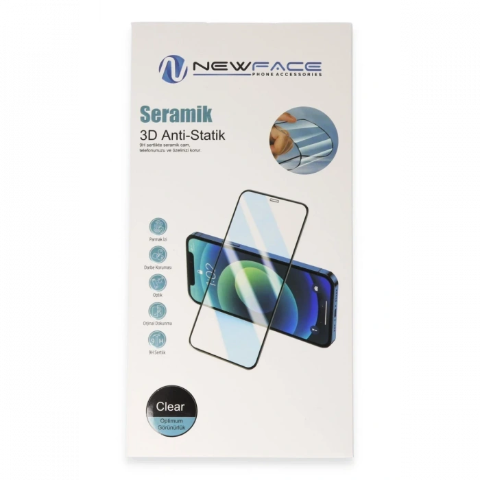 Newface Samsung Galaxy S24 Plus 3D Antistatik Seramik Nano Ekran Koruyucu