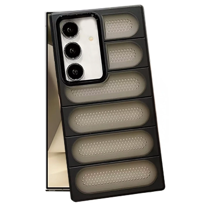 Newface Samsung Galaxy S24 Plus Kılıf Airmax Silikon Kapak - Siyah