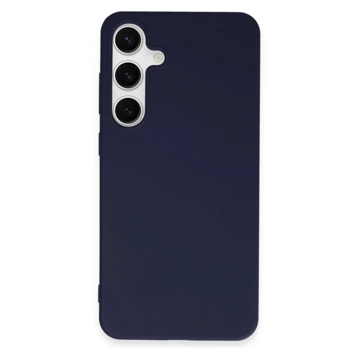 Newface Samsung Galaxy S24 Plus Kılıf First Silikon - Lacivert