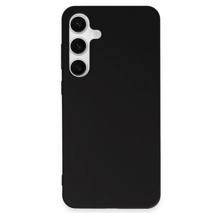 Newface Samsung Galaxy S24 Plus Kılıf First Silikon - Siyah