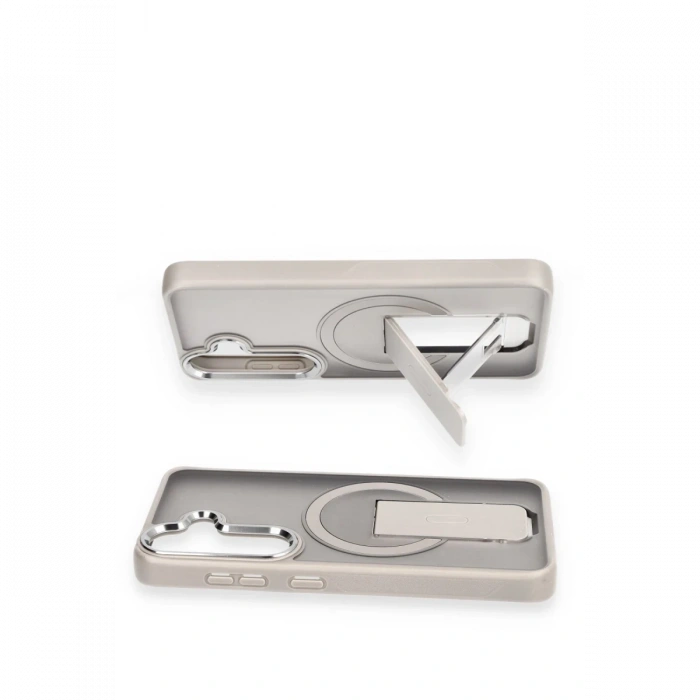 Newface Samsung Galaxy S24 Plus Tork Magsafe Standlı Kapak - Siyah