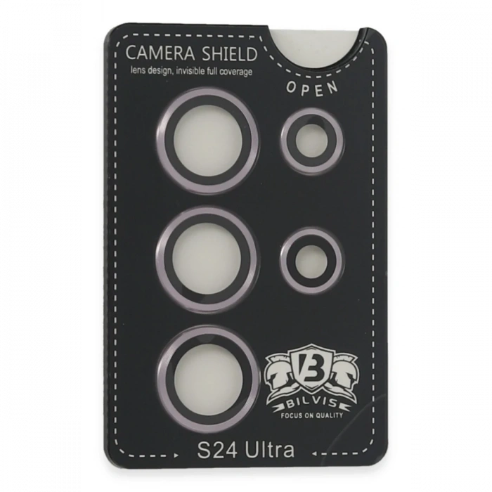 Newface Samsung Galaxy S24 Ultra Bilvis Titan Kamera Lens - Derin Mor