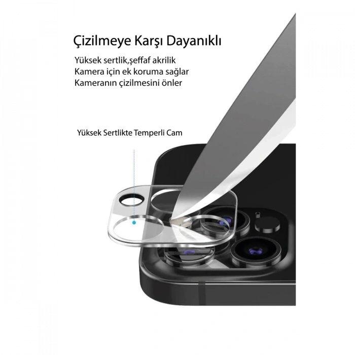 Newface Samsung Galaxy S24 Ultra Kamera Lens Koruma Cam
