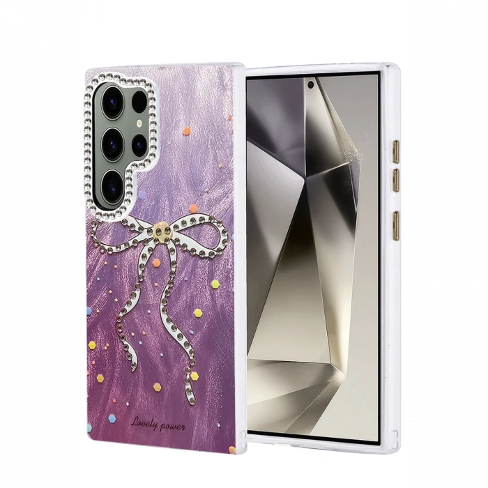 Samsung Galaxy S24 Ultra Kılıf Blade Aynalı Desenli Kapak