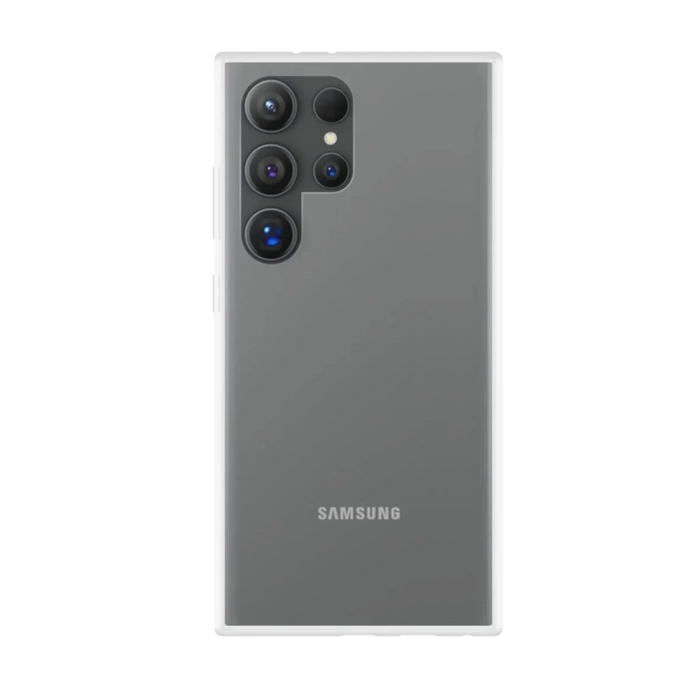 Newface Samsung Galaxy S24 Ultra Kılıf Lüx Şeffaf Silikon