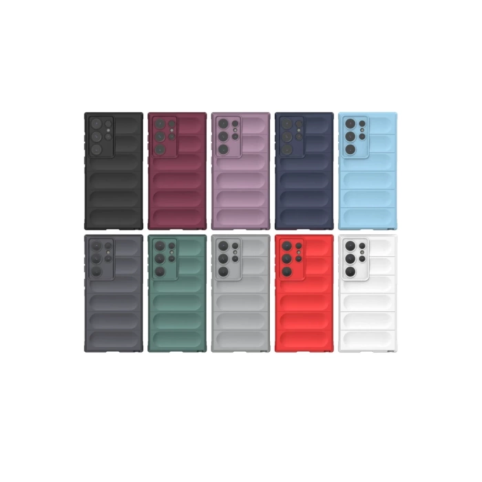 Newface Samsung Galaxy S24 Ultra Kılıf Optimum Silikon - Krem