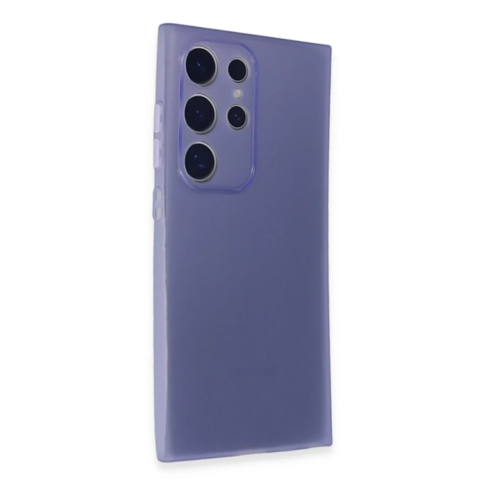 Newface Samsung Galaxy S24 Ultra Kılıf Puma Silikon - Mor