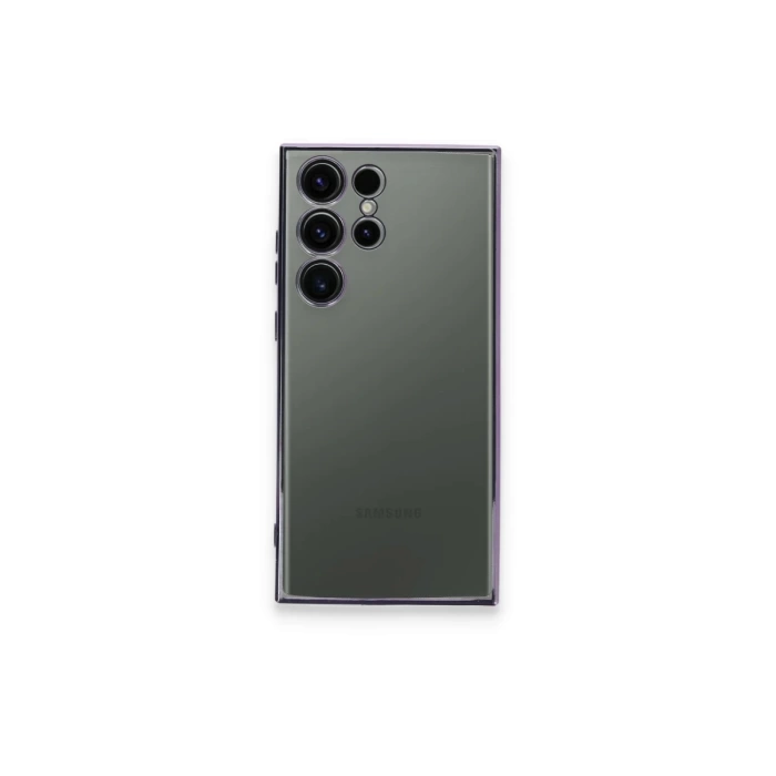 Newface Samsung Galaxy S24 Ultra Kılıf Razer Lensli Silikon