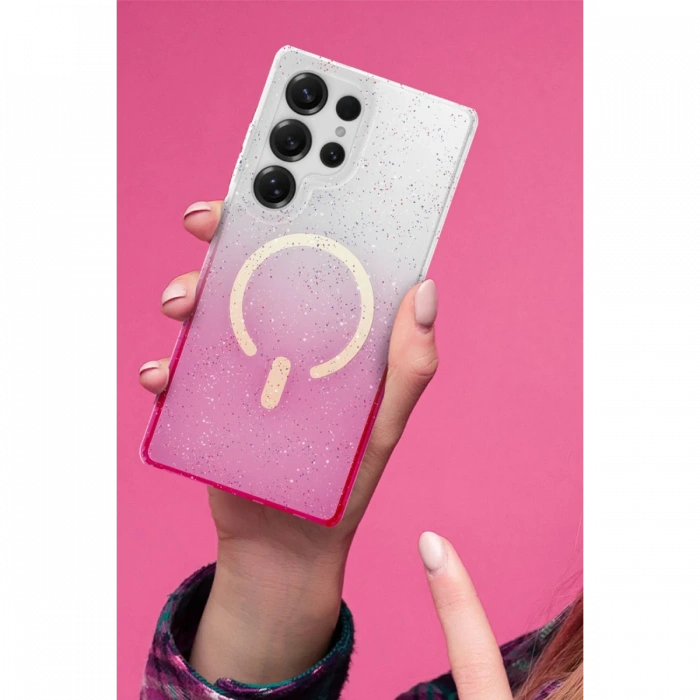 Samsung Galaxy S24 Ultra Pummel Shiny Magsafe Kapak