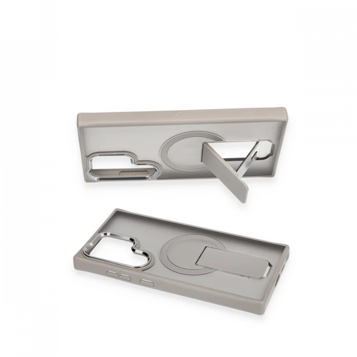 Newface Samsung Galaxy S24 Ultra Tork Magsafe Standlı Kapak - Lila
