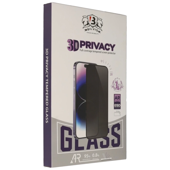 Newface Samsung Galaxy S25 Edge Bilvis 3D Hayalet Cam Ekran Koruyucu
