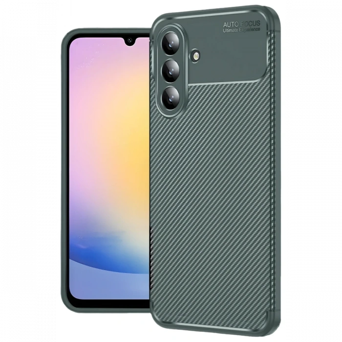 Newface Samsung Galaxy S25 FE Auto Focus Karbon Kapak