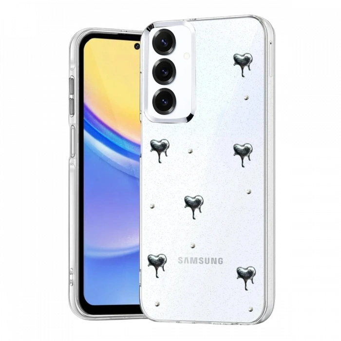 Newface Samsung Galaxy S25 Fiyonk Desenli Kapak
