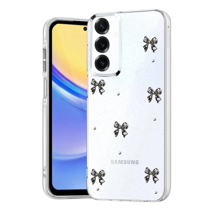 Newface Samsung Galaxy S25 Fiyonk Desenli Kapak