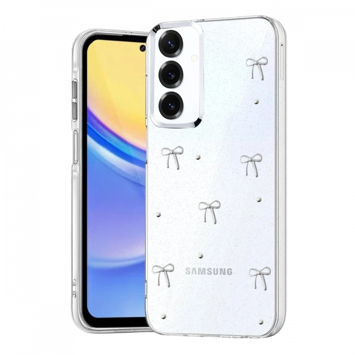 Samsung Galaxy S25 Fiyonk Desenli Kapak