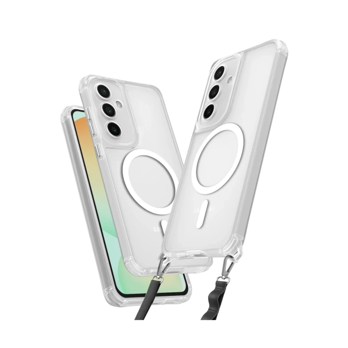 Newface Samsung Galaxy S25 Plus Kılıf Enka Magsafe Silikon Kılıf