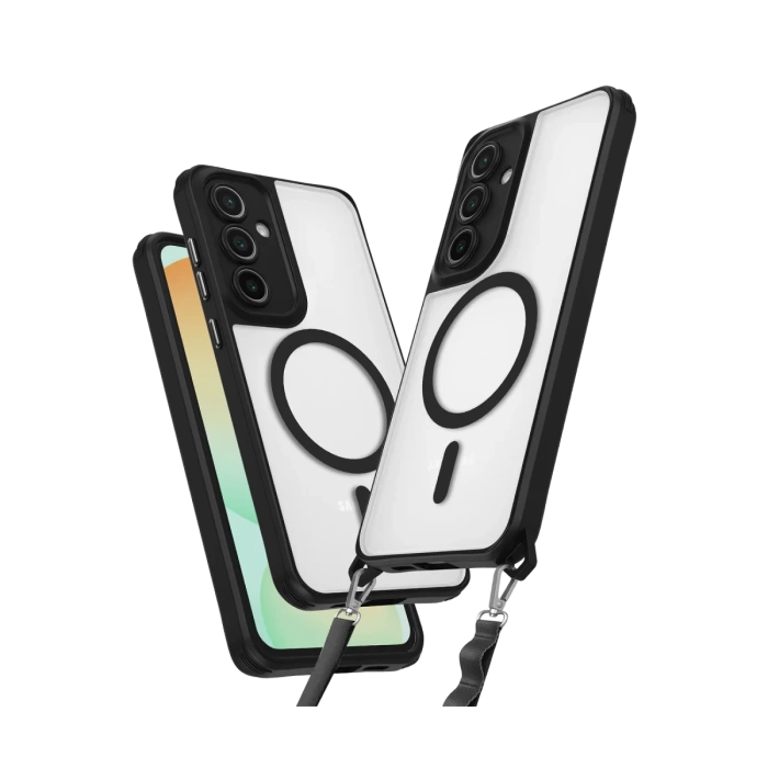 Newface Samsung Galaxy S25 Plus Kılıf Enka Magsafe Silikon Kılıf