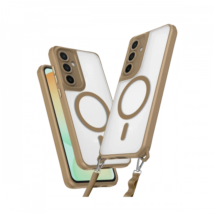 Newface Samsung Galaxy S25 Plus Kılıf Enka Magsafe Silikon Kılıf