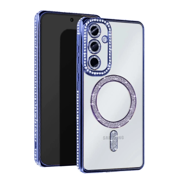Newface Samsung Galaxy S25 Plus Kılıf Joke Simli Magneticsafe Kılıf