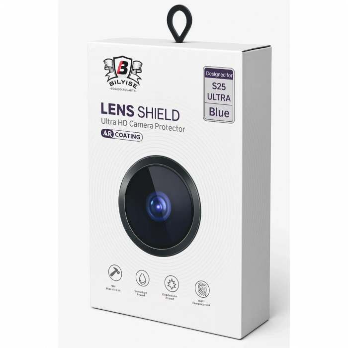 Newface Samsung Galaxy S25 Ultra Bilvis Titan Kamera Lens - Lacivert