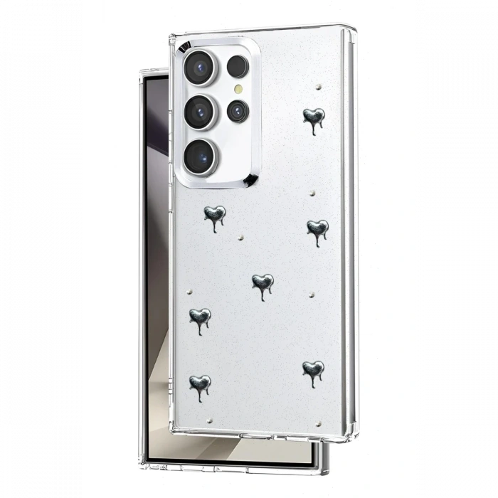 Samsung Galaxy S25 Ultra Fiyonk Desenli Kapak