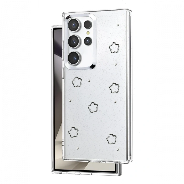 Samsung Galaxy S25 Ultra Fiyonk Desenli Kapak