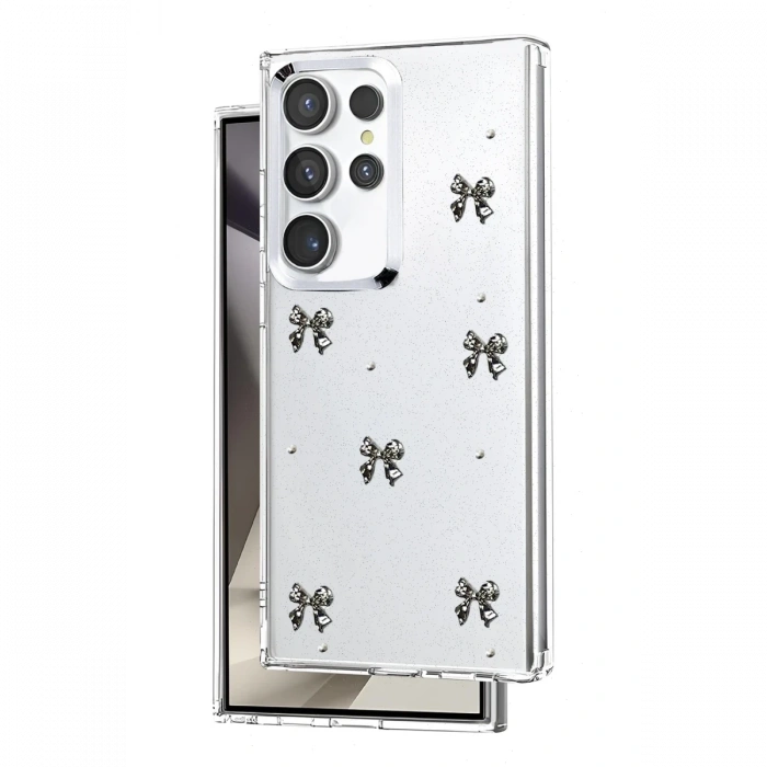 Samsung Galaxy S25 Ultra Fiyonk Desenli Kapak