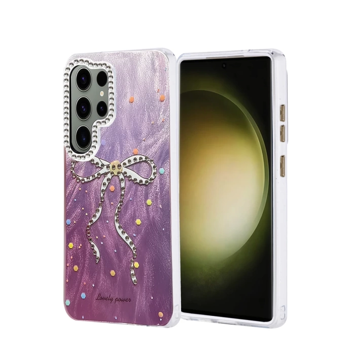 Newface Samsung Galaxy S25 Ultra Kılıf Blade Aynalı Desenli Kapak