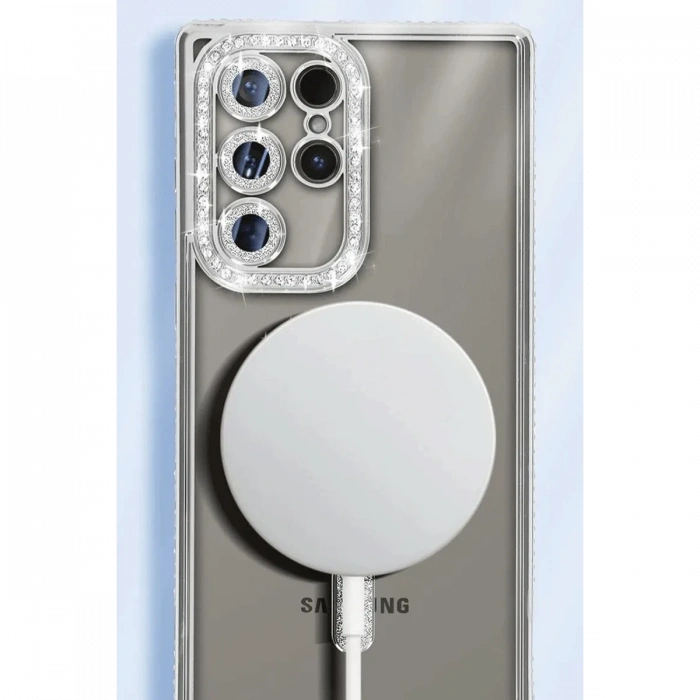 Samsung Galaxy S25 Ultra Kılıf Joke Simli Magneticsafe Kılıf