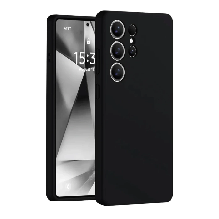Newface Samsung Galaxy S25 Ultra Kılıf Nano içi Kadife Silikon