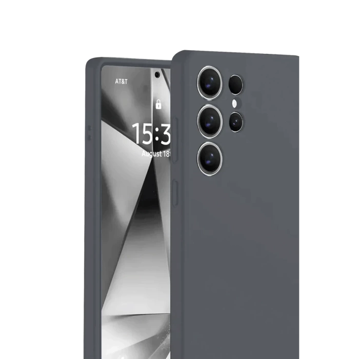 Newface Samsung Galaxy S25 Ultra Kılıf Nano içi Kadife Silikon