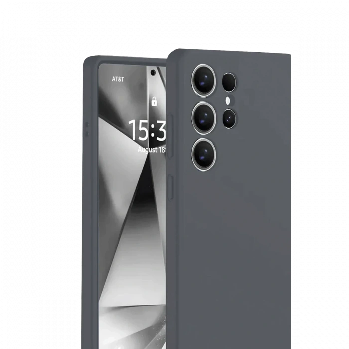 Newface Samsung Galaxy S25 Ultra Kılıf Nano içi Kadife Silikon