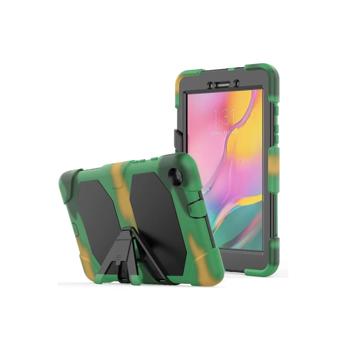 Newface Samsung Galaxy T290 Tab A 8 Kılıf Griffin Tablet Kapak - Kamuflaj