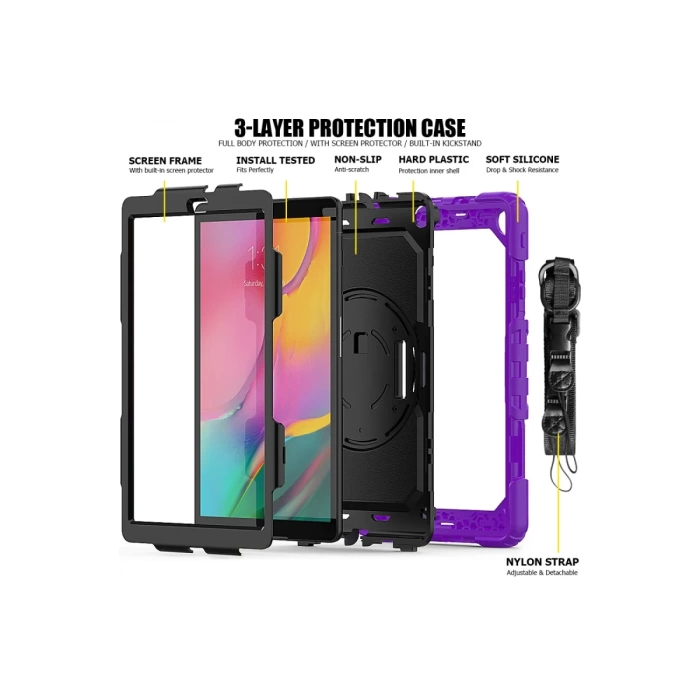 Newface Samsung Galaxy T510 Tab A 10.1 Kılıf Pars Tablet Kapak