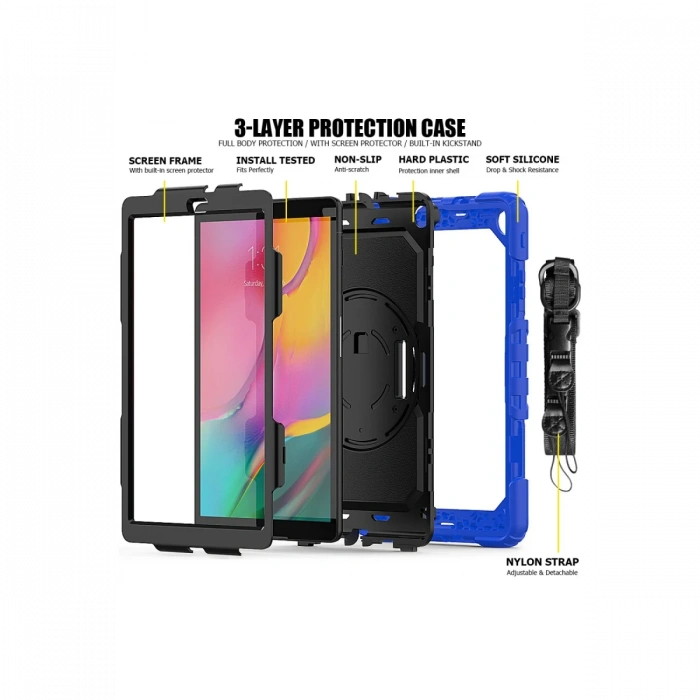 Newface Samsung Galaxy T510 Tab A 10.1 Kılıf Pars Tablet Kapak