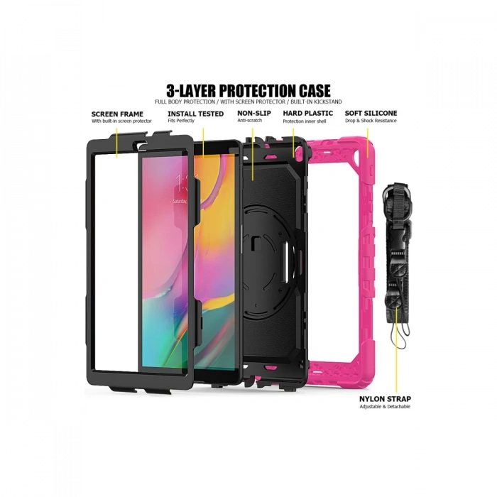 Newface Samsung Galaxy T510 Tab A 10.1 Kılıf Pars Tablet Kapak