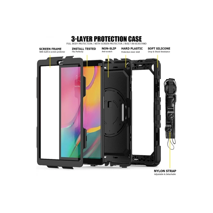 Newface Samsung Galaxy T510 Tab A 10.1 Kılıf Pars Tablet Kapak