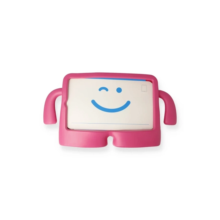Newface Samsung Galaxy Tab A9 Kılıf Karakter Tablet Silikon - Pembe