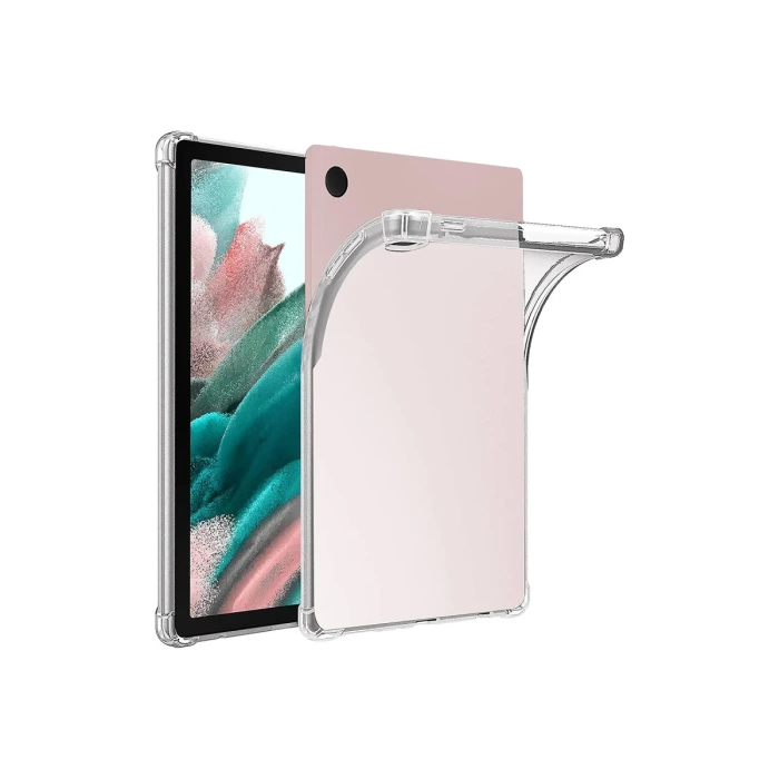 Newface Samsung Galaxy X200 Tab A8 10.5 Kılıf Anti Şeffaf Tablet Silikon - Şeffaf