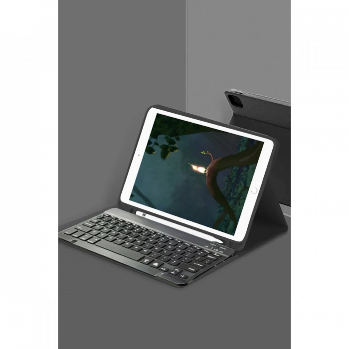 Newface Samsung Galaxy X200 Tab A8 10.5 Kılıf KC01 Smart Klavyeli Tablet Kılıfı
