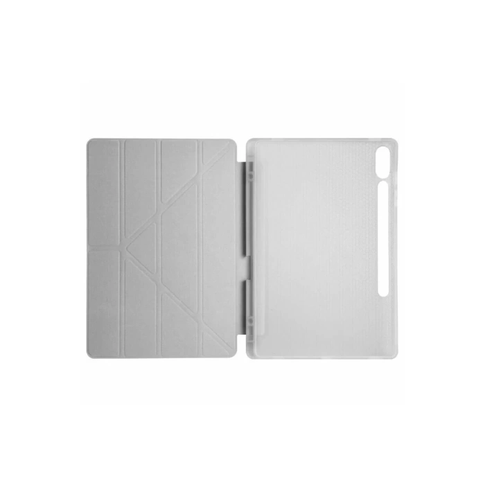 Newface Samsung Galaxy X610 Tab S9 FE Plus 12.4 Kılıf Kalemlikli Mars Tablet Kılıfı - Gri
