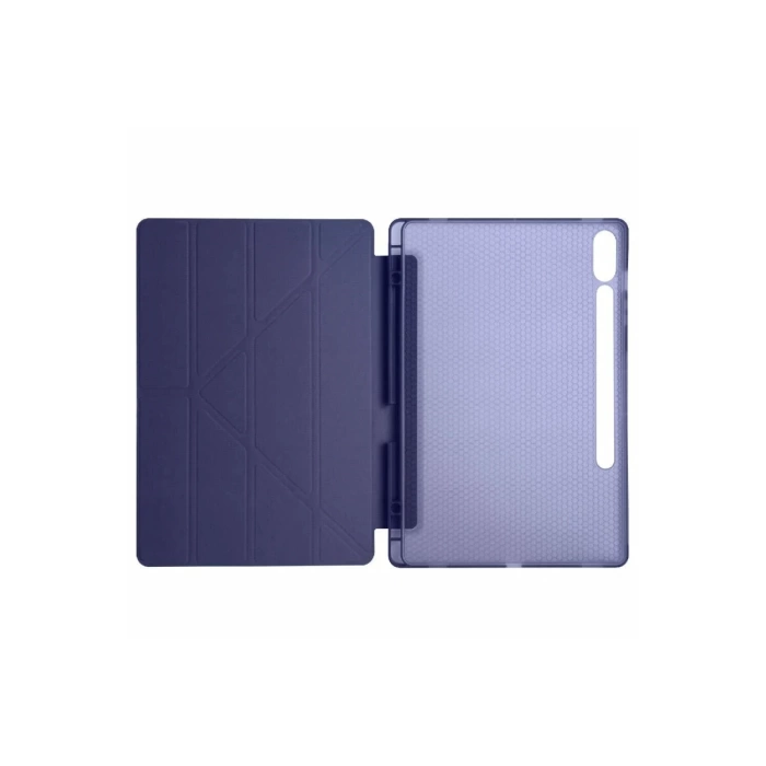 Newface Samsung Galaxy X610 Tab S9 FE Plus 12.4 Kılıf Kalemlikli Mars Tablet Kılıfı - Lacivert