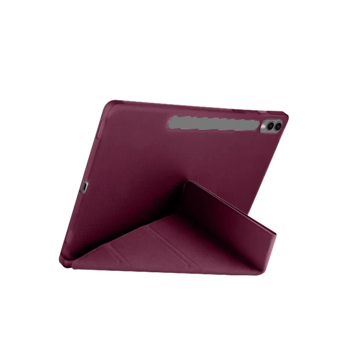 Newface Samsung Galaxy X610 Tab S9 FE Plus 12.4 Kılıf Kalemlikli Mars Tablet Kılıfı - Mor