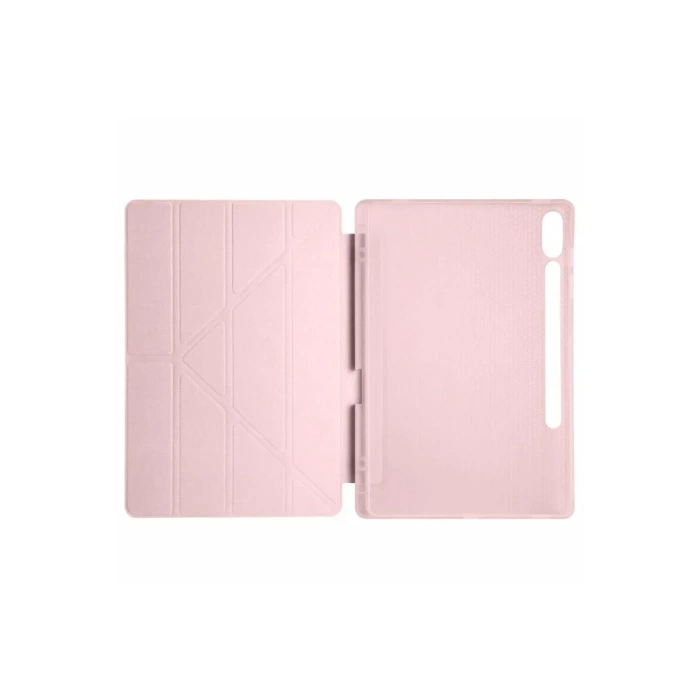 Newface Samsung Galaxy X610 Tab S9 FE Plus 12.4 Kılıf Kalemlikli Mars Tablet Kılıfı - Rose Gold